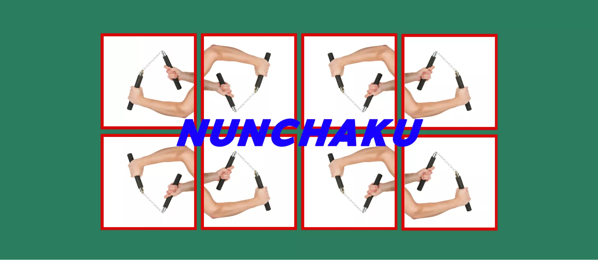 NUNCHAKUS DE DEMONSTRATION